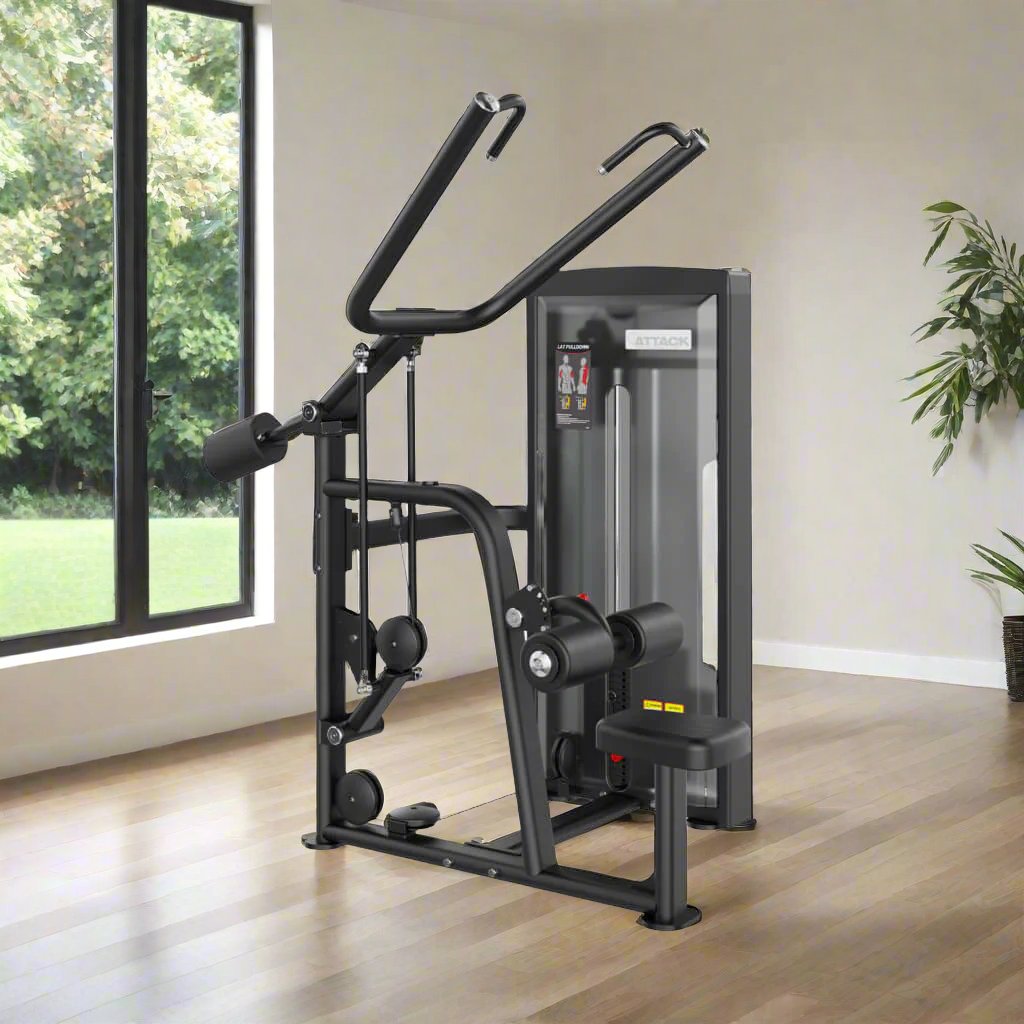 Attack Strength Lat Pulldown - Durable, Adjustable, and User-Friendly