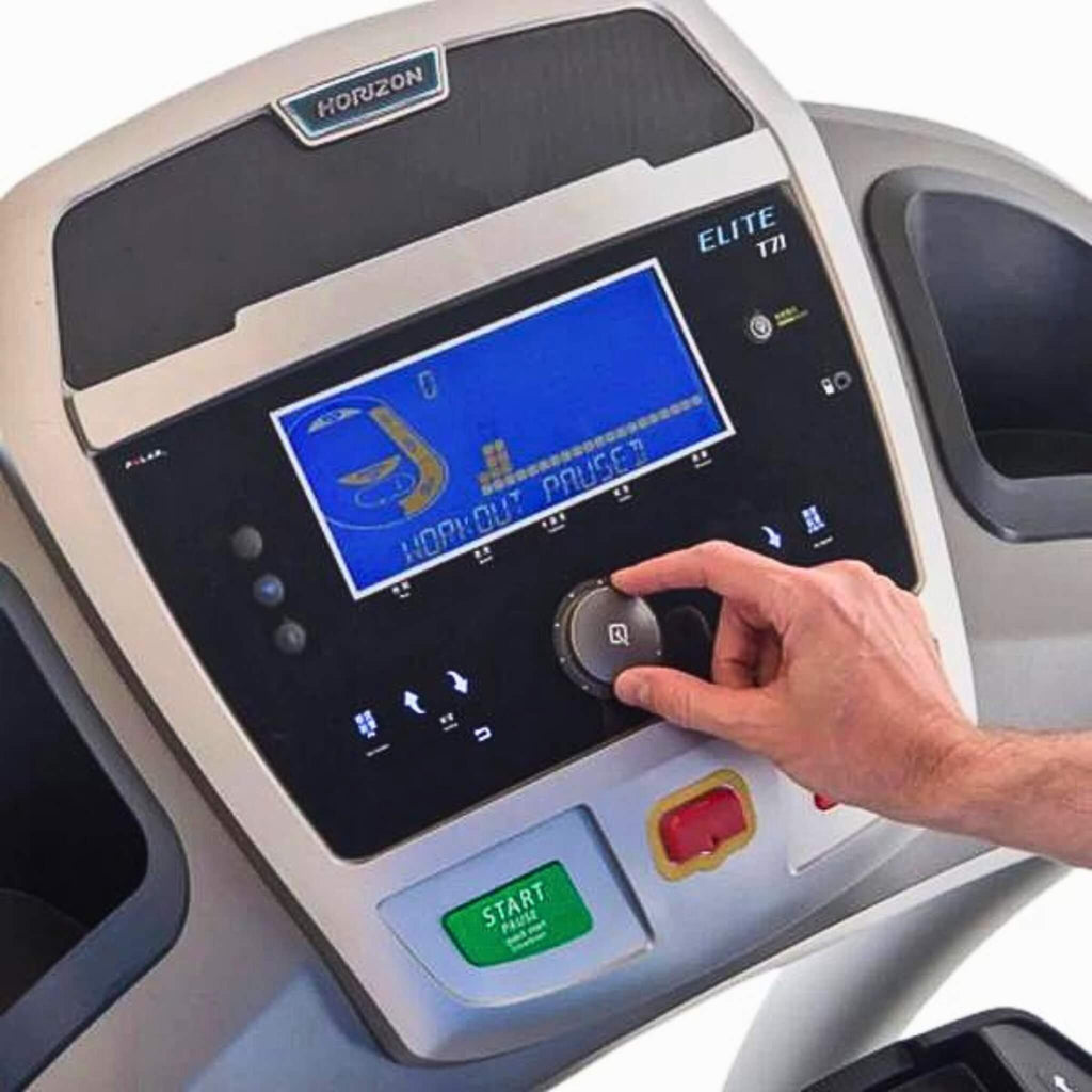 Horizon Fitness Elite T7.1 Treadmill - Balanced Workout Companion