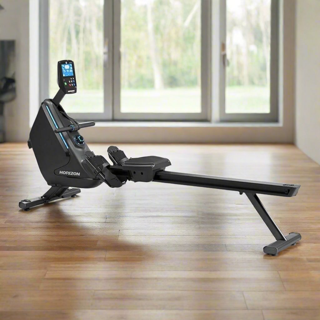 Horizon Oxford 6 Rower – Magnetic, Foldable, Full-Body Workout