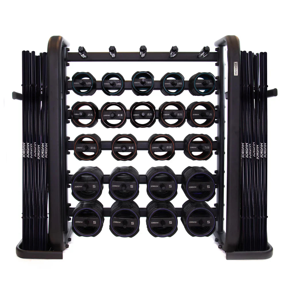 Ignite Pump X Rubber Studio Barbell Sets 30