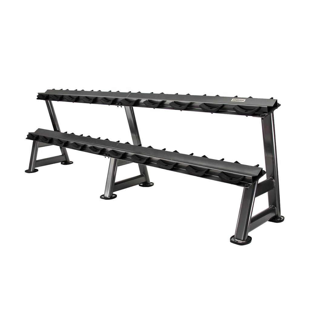 Jordan 10-Pair Dumbbell Rack – Durable, Space-Saving Storage Solution